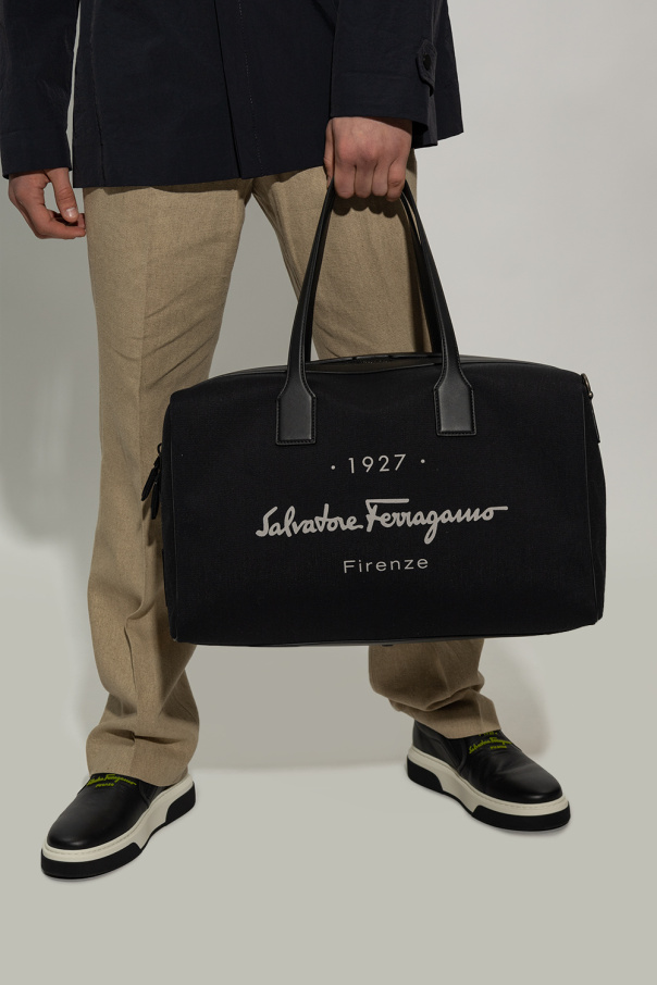 Ferragamo on sale weekender bag